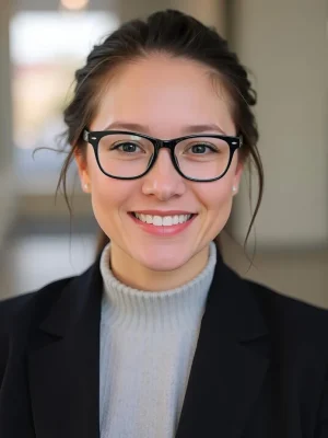 smiling-woman-with-glasses-business-attire_1118791-27096